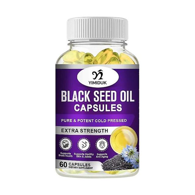 Venalisa Black Seed Oil Capsules - Supports Hair, Skin, Respiratory, Digestive, Improves Overall Health 1 Bottles 120 pcs on Productcaster.