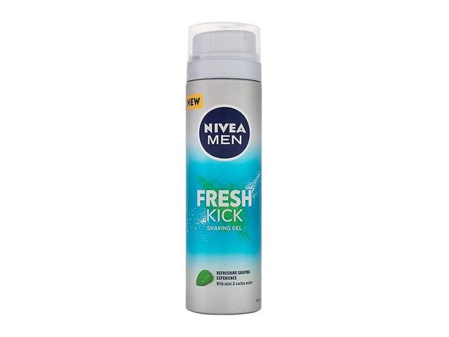 Nivea - Men Fresh Kick Shaving Gel - For Men, 200 ml on Productcaster.