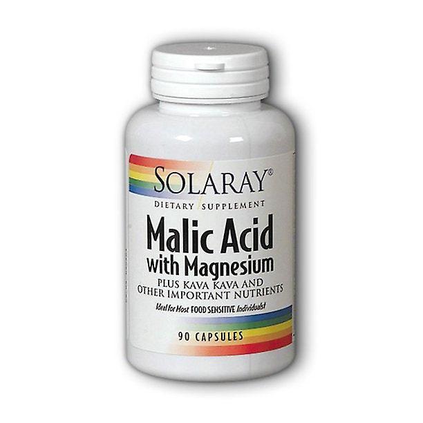 Solaray malic acid with magnesium 90 capsules on Productcaster.