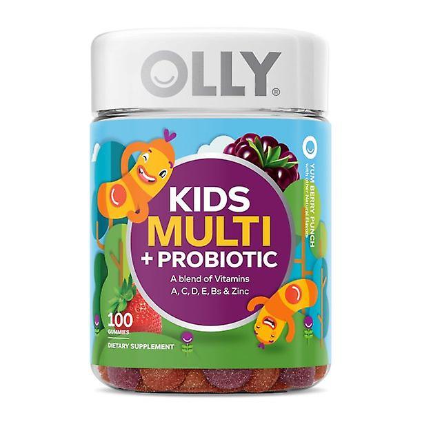 Olly deti multivitamín probiotická guma, vitamín A, c, d, e, b, zinok, 100 ct on Productcaster.