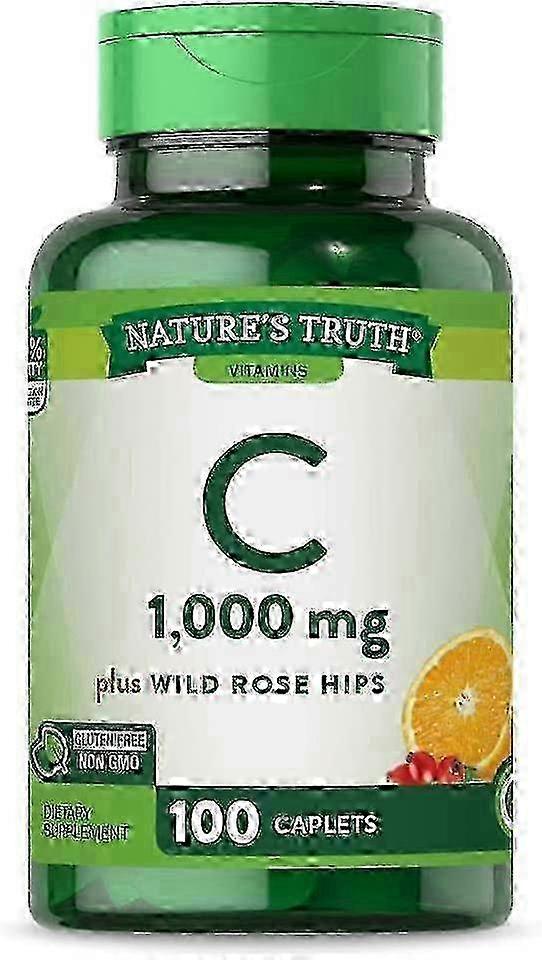 Nature's Truth Nature's waarheid vitamine C, 1000 mg, caplets, 100 ea on Productcaster.