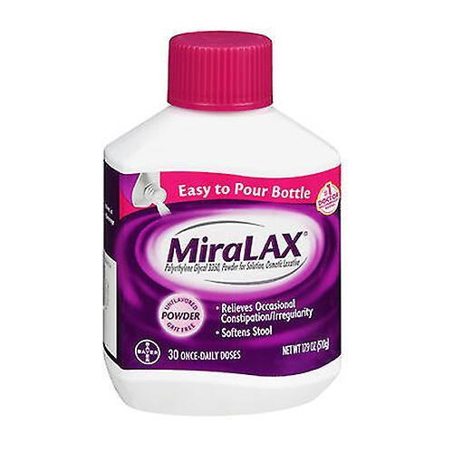 Miralax Osmotic Laxative Unflavored Powder, 17.9 oz (Pack of 1) on Productcaster.