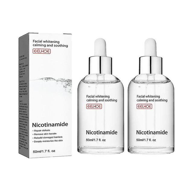 Nicotinic Acid Face Brighten Essences Liquide doux et doux pour la peau pour les femmes 2pcs on Productcaster.