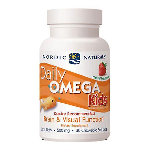 Nordic Naturals Daily Omega Kids, 500 mg, 30 softgels (Pack of 2) on Productcaster.