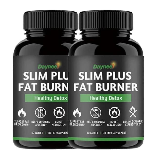 60ct Dietary Supplement Healthy Vegan Fat Burning Detox Slimming Herbal Capsules 2PCS on Productcaster.