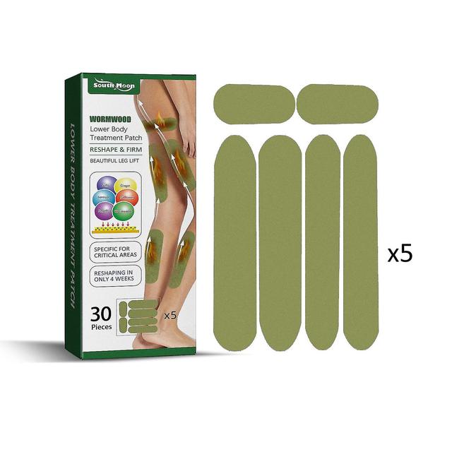 30x Natural Herbal Wormwood Legs Slimming Plaster Fat Burner Patches Stickers on Productcaster.