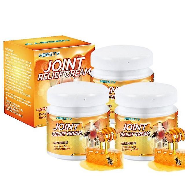 3pcs Bee Venom Joint Pain Relief Cream For Arthritis Joint And Bone Therapy Cream 2024 New [XH] on Productcaster.