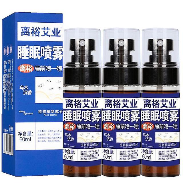 Zero Shipping Costs 3 stks vallen in slaap snel, wu Mu Chen Xiang slaap mist, ebbenhout agarhout slaap spray on Productcaster.