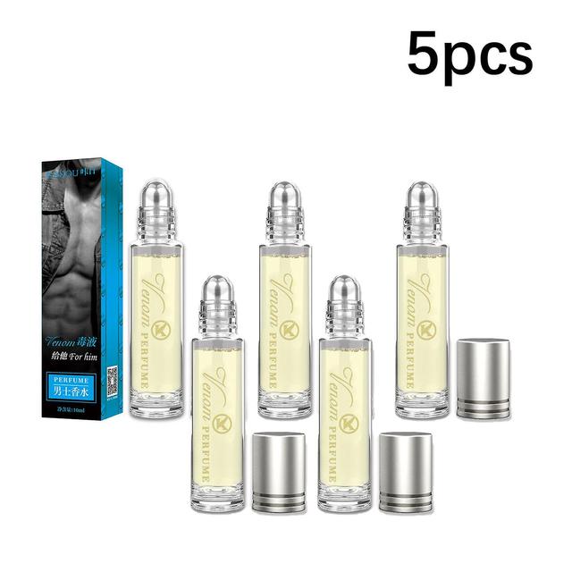 Click roller ball perfume unisex fresh natural long-lasting light fragrance men's 10ml (5 pieces) on Productcaster.