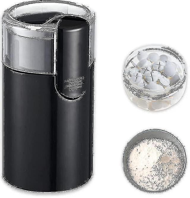 Zuoo Wabjtam Electric Pill Crusher Grinder, Grinds Medicines And Vitamin Tablets Of Different Sizes Into Fine Powder - Pill Grinder Compatible Elde... on Productcaster.