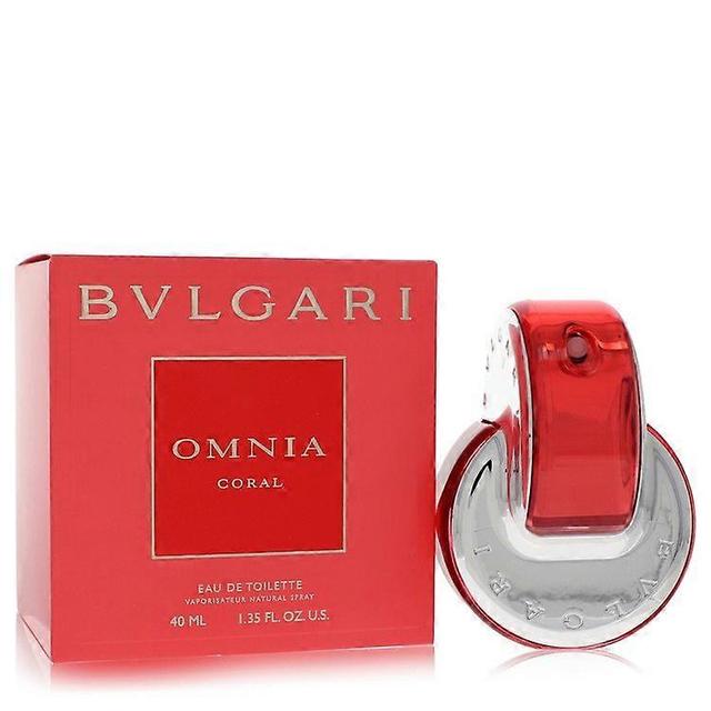 Omnia Coral by Bvlgari Eau De Toilette Spray 40ml on Productcaster.