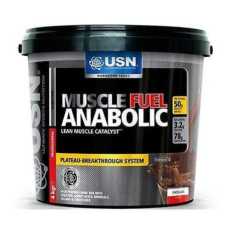 USN Muscle Fuel Anabolic Muscle Mass & Growth Shake Powder - 4kg Chocolate on Productcaster.