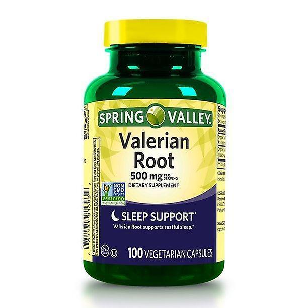 Spring Valley Koreňové kapsuly jarnej údolia valeriány, 500 mg, 100 on Productcaster.