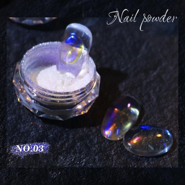 Multicolor Manicure Pearl Powder Ice Muscle Powder New Fairy Highlight Powder Ice Through Ice Muscle Powder 01 on Productcaster.