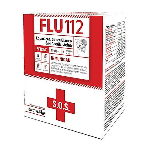 Dietmed flu112 immune system 30 capsules on Productcaster.