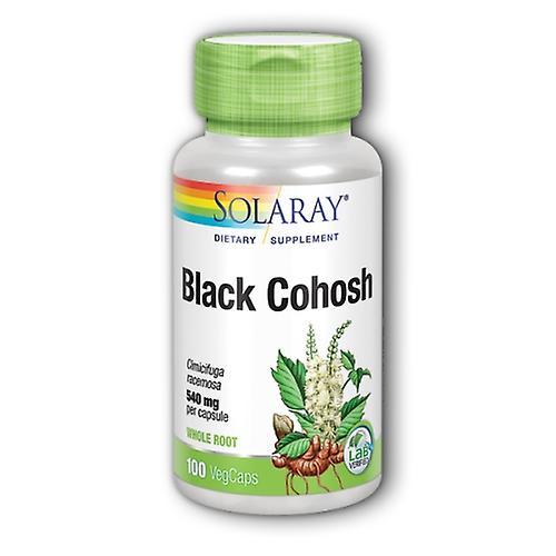 Solaray Black Cohosh,540 mg,100 Caps (Pack of 3) on Productcaster.