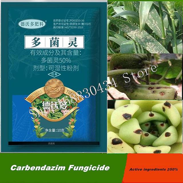 Jinzhaolai 10g Carbendazim Fungicida 50% Piante Radicazione Crescitaterilizzazione Fungicidi S Farmacia Uccisione Virus delle piante 5pcs on Productcaster.