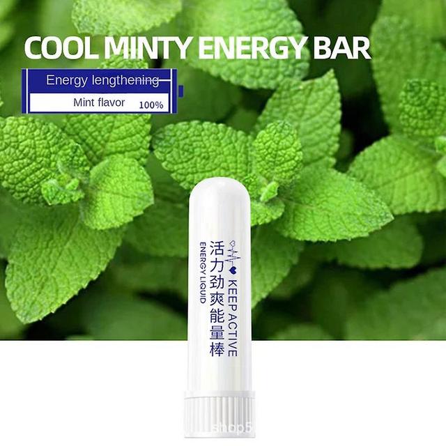 Huamade Nasal Inhaler Mint Nasal Essential Oil Menthol Inhaler Relieve Rhinitis Fatigue Refreshing Artifact Thailand Aromatherapy Spray 1pcs-Minty on Productcaster.