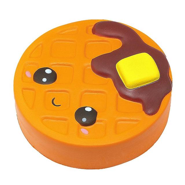 Squishy Chocolate Cake Waffle Scented Slow Rising Kids Adult Stress Relief Toys on Productcaster.