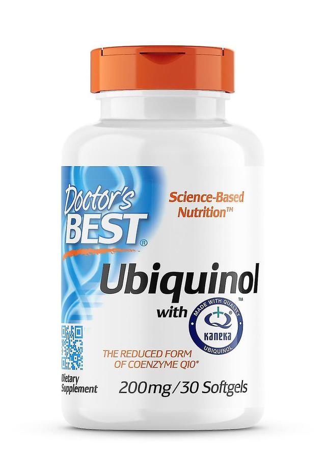 Doctor's Best Ubiquinol with Kaneka 200mg 30 Softgels on Productcaster.