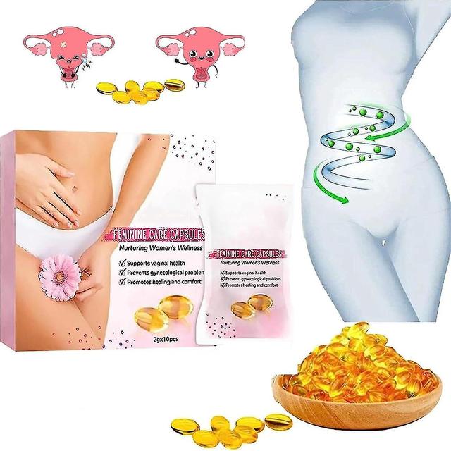 New Anti-itch Detox Slimming Capsules, Feminine Care Capsules, Intimate Area Anti-itch Detox Capsule, Instant Tightening Detox Capsules For Women 2Pcs on Productcaster.