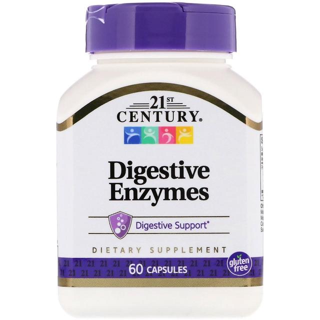 21st Century, Digestive Enzymes, 60 Capsules on Productcaster.