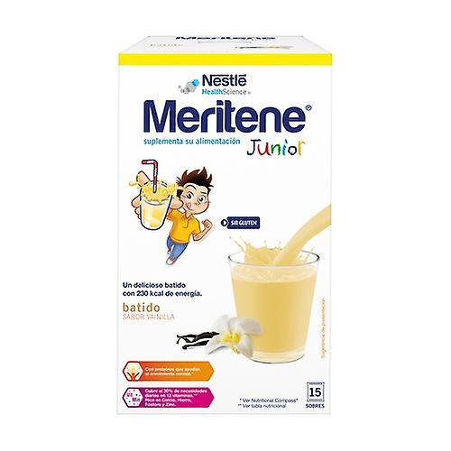 Meritene Junior Vanilla Shake 15 packets on Productcaster.