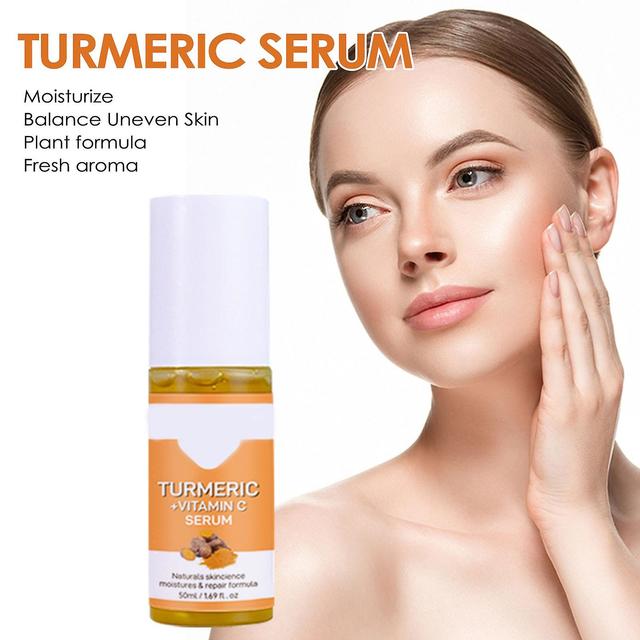 Flye Turmeric Essence Desalinates Improves Darkness Moisturizes 50ml FLYE1528 Yellow Free Size on Productcaster.