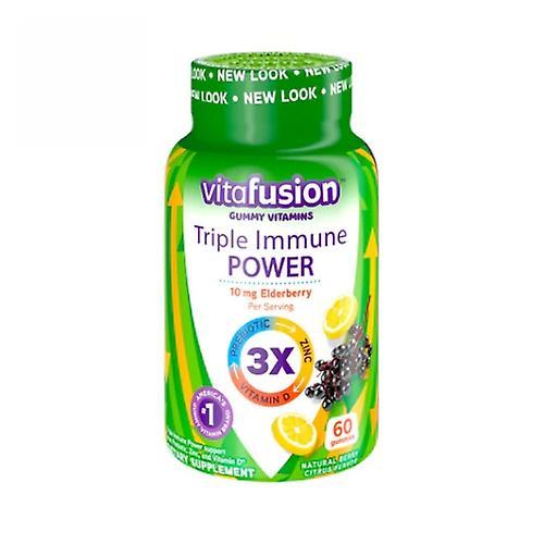 Vitafusion Vitafúzne trojité imunitné gumičky, 60 počet (balenie po 1) on Productcaster.