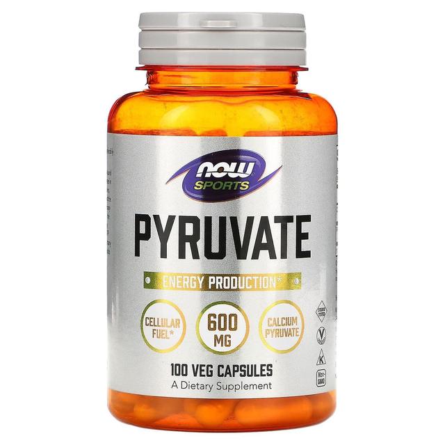 NOW Foods, Sports, Pyruvate, 300 mg, 100 Veg Capsules on Productcaster.