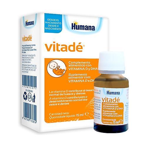 Humana Vitadé vitamin D3 and DHA 15 ml on Productcaster.