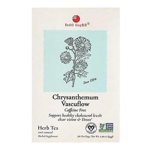 Health King Chrysanthemum Vascuflow Herb Tea, 20bg (Pack de 4) on Productcaster.