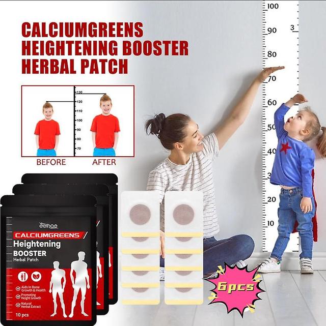 EELHOE herbal growth patch, body height care, foot acupuncture health care, height growth patch Vitamins & Supplementss1PCS) 6PCS on Productcaster.