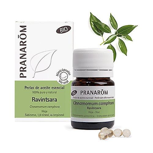 Pranarôm Ravintsara Pearls Bio 60 softgels on Productcaster.