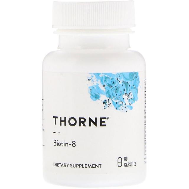 Thorne Research, Biotin-8, 60 Capsules on Productcaster.