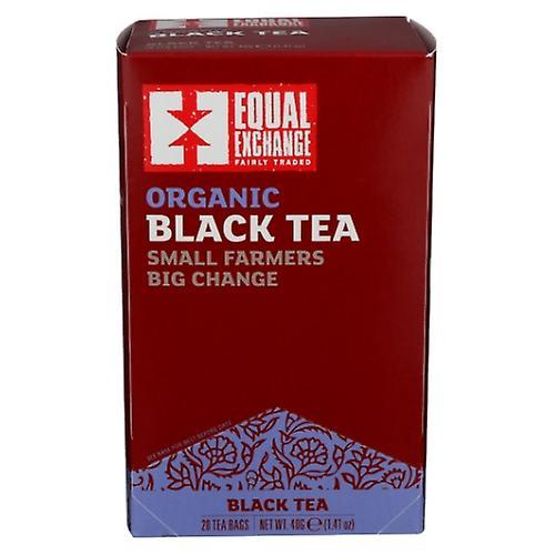 Equal Exchange Organic Black Tea, 20 Bags (Case of 6) (Pack of 1) on Productcaster.