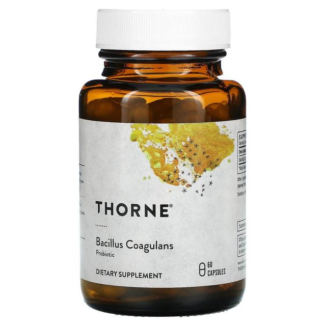 Thorne Research, Bacillus Coagulans, 60 Capsules on Productcaster.