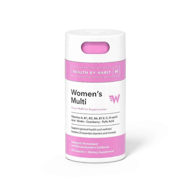 Health by habit women's multi vitamin, vitamin blend, acai, biotin, capsules, 60 ea on Productcaster.