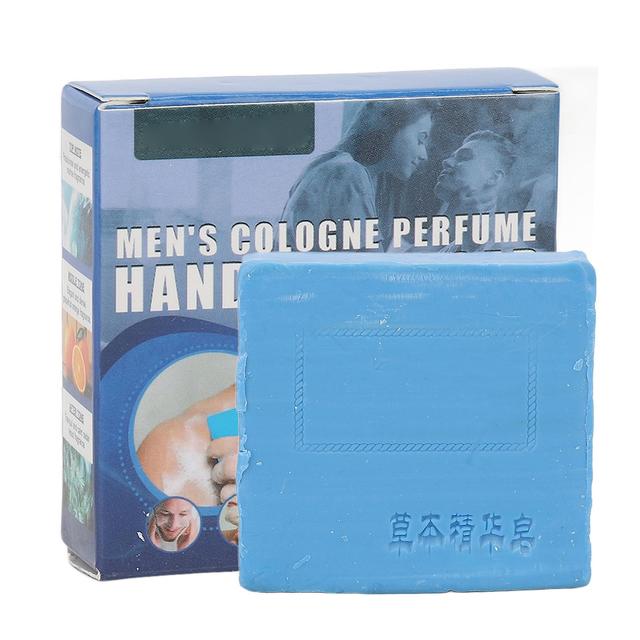 Men Bamboo Charcoal Soap Exfoliating Scented Oil Control Soothing Skin Body Face Cleansing Bar on Productcaster.