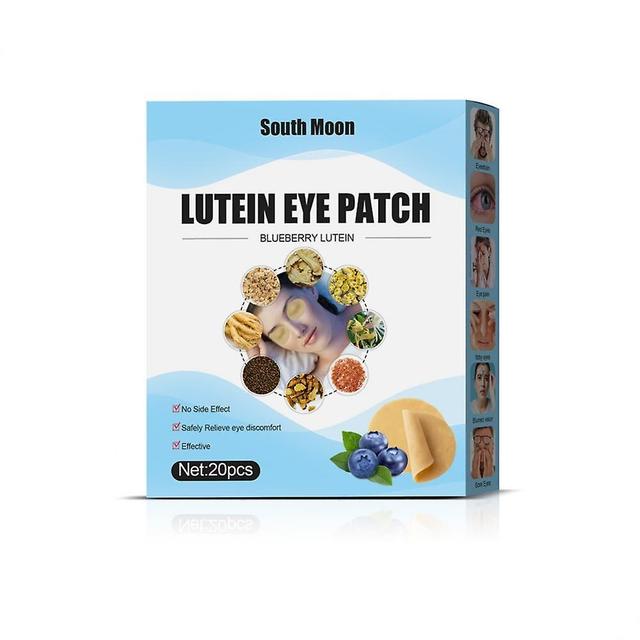 Eye Patch Blueberry Lutein Relief Eye Discomfort Removal Fatigue Eye Care Sleeping Eye Mask 20pcs on Productcaster.