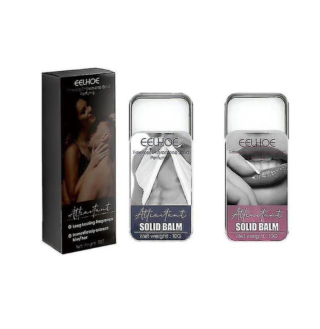 Eelhoe Solid Balm Smear Body Skin Lasting Fragrance Air Fresh Light Fragrance Portable Balm Bx male and Ladies 1pcs on Productcaster.