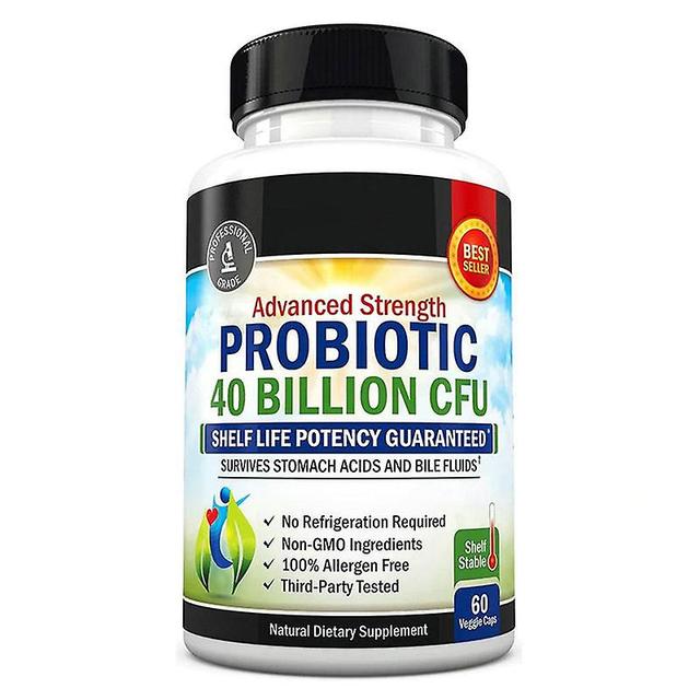 Probiotic Capsules Digestive Health Capsules Shelf Life Stable Supplements on Productcaster.