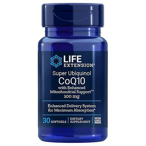 Life Extension Super Ubiquinol CoQ10.100 mg, 30 Kapseln (4er-Pack) on Productcaster.