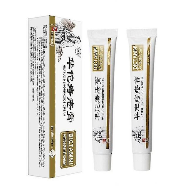 1-3kpl Hua Tuo Herbal Hemorrhoids Cream Sisäiset peräpukamat Piles Ulkoiset 2pcs on Productcaster.