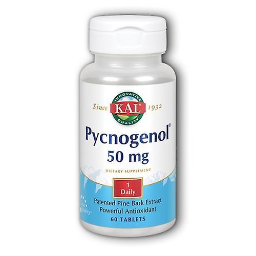 Kal Pycnogenol, 50 mg, 60 Tabs (Verpakking van 6) on Productcaster.