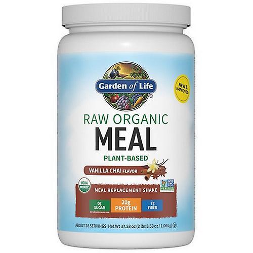 Garden of Life RAW Organic Meal Powder Vanilla Spiced Chai, 1115g Powder (Pack of 4) on Productcaster.