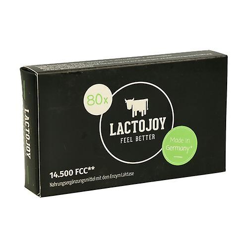 LactoJoy Lactose digestion tablets 80 tablets on Productcaster.