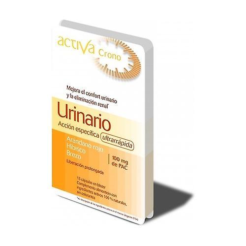 Activa urinary chrono 15 vegetable capsules on Productcaster.