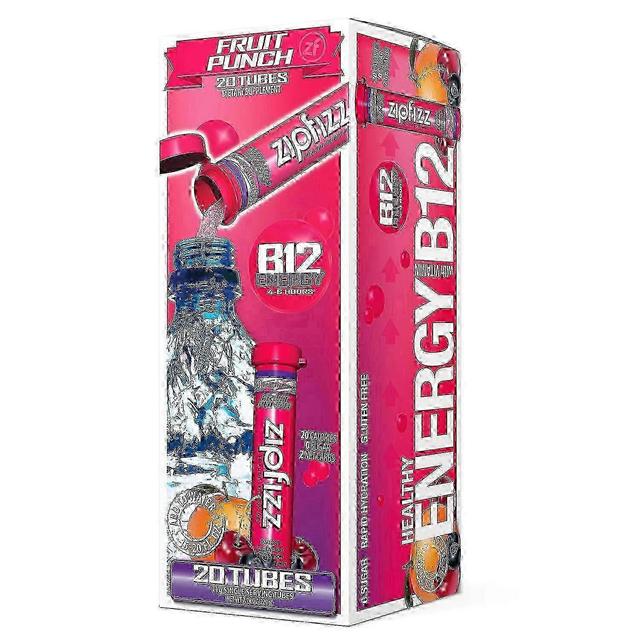 Mélange pour boisson énergisante Zipfizz, punch aux fruits, 20 ch. on Productcaster.