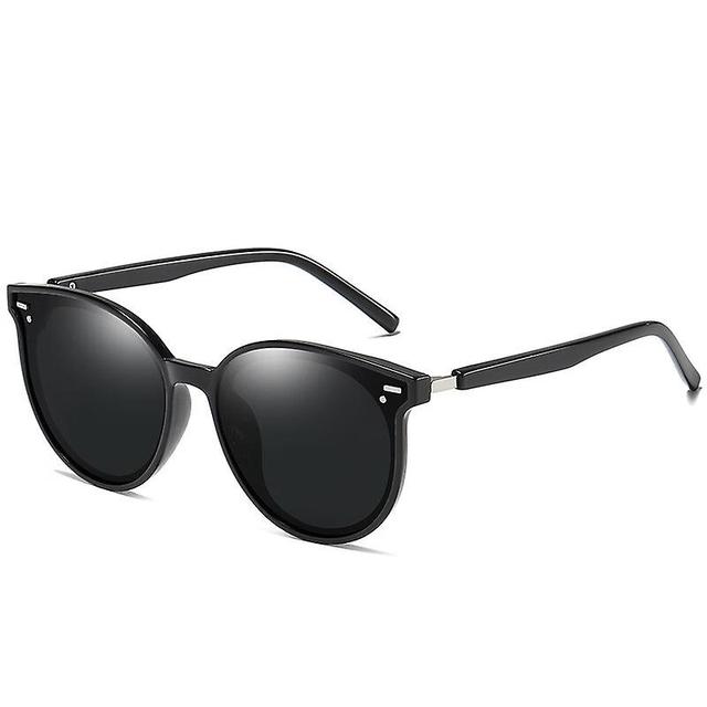 Dewenwils Dww-1 Pices Noir Lunettes De Soleil Ronde Pour Femme Fashion Nouveau Modle on Productcaster.